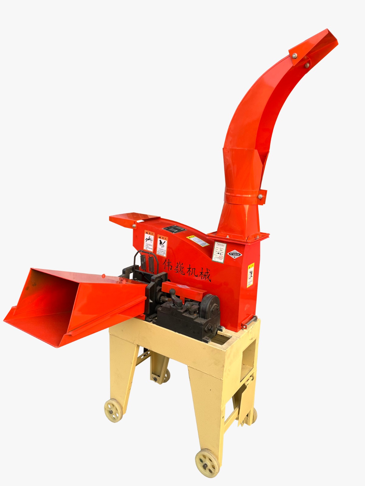 big chaff cutter2 Heavy-duty 3-tonne chaff cutter machine with diesel or electric motor for fodder cutting